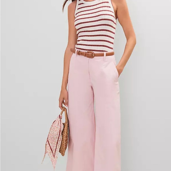 Ann Taylor Weekend collection wide leg ankle pant- size 6P new - Picture 2 of 5